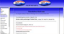 Desktop Screenshot of fkhuskvarna.se