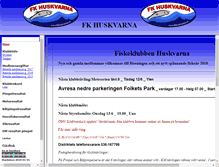 Tablet Screenshot of fkhuskvarna.se